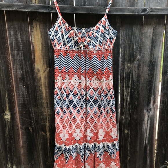 Lily White - Boho Print Dress - Medium - Picture 7 of 8
